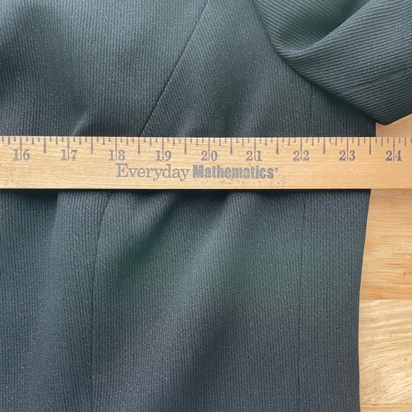 Alex Garfield Marks Blazer Jacket Black Size 16 Career Business Office - Picture 7 of 8